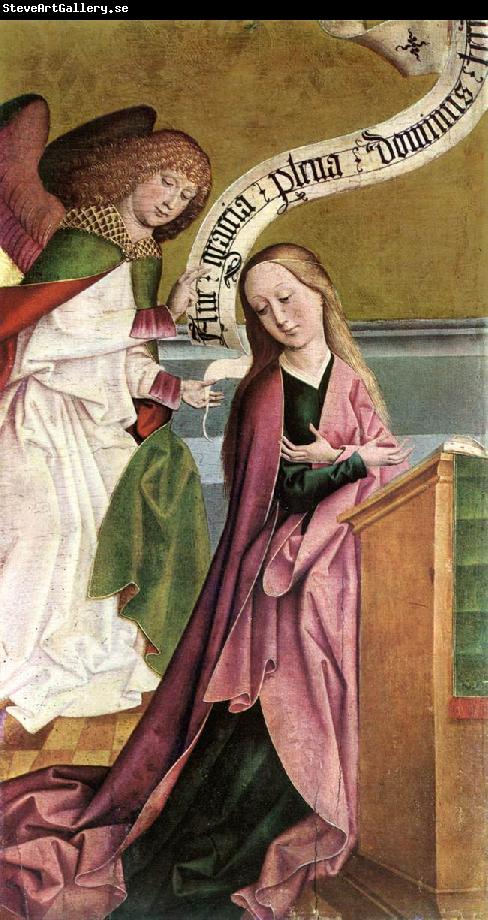 FRUEAUF, Rueland the Elder The Annunciation dh